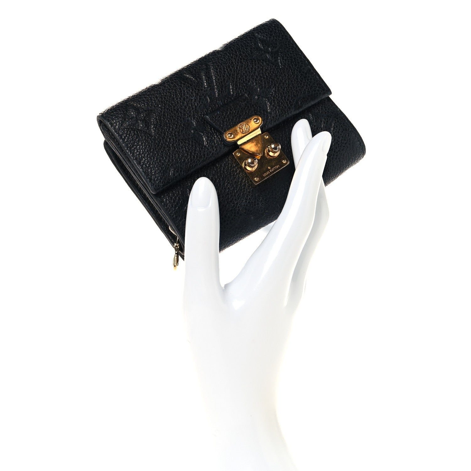 Louis Vuitton Empreinte Metis Compact Wallet Black