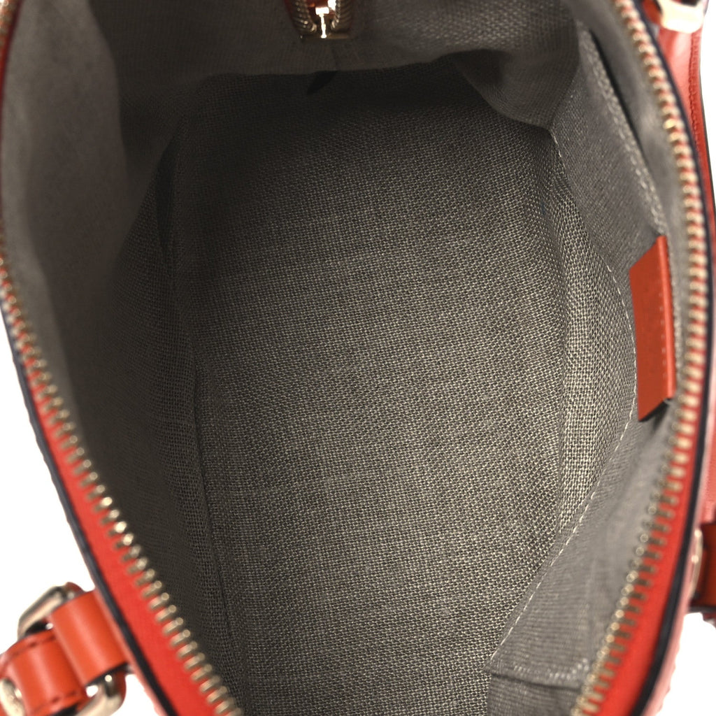 Gucci Microguccissima Mini Dome Bag Sun Orange