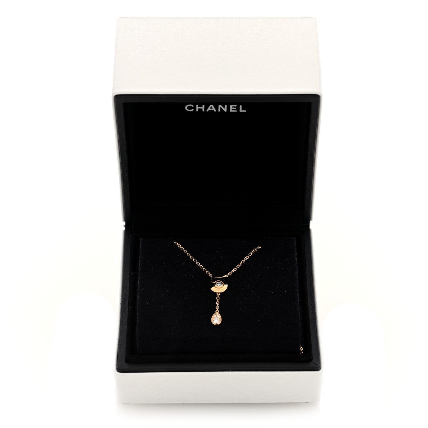 18K Yellow Gold Diamond Eternal No 5 Necklace
