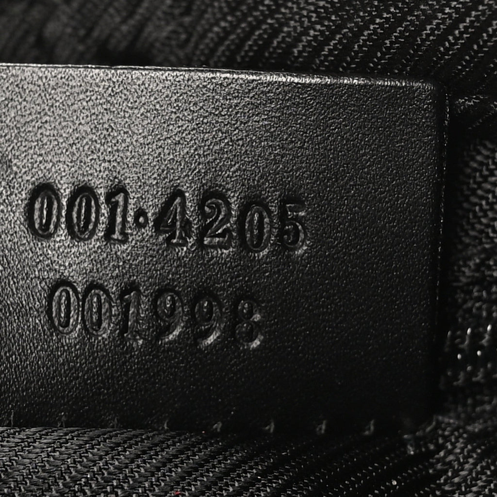 Gucci Monogram Shoulder Bag  Black