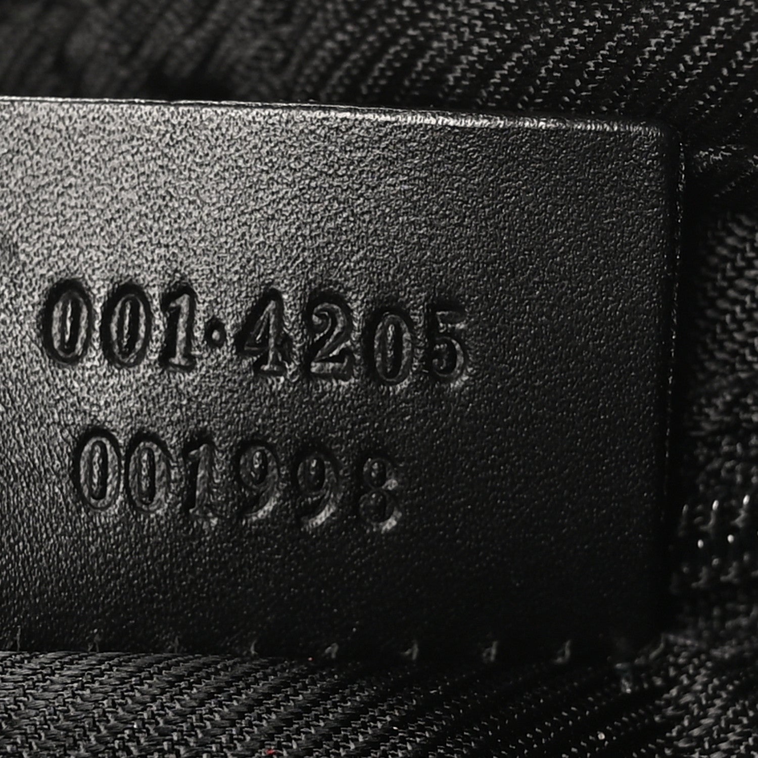 Gucci Monogram Shoulder Bag  Black