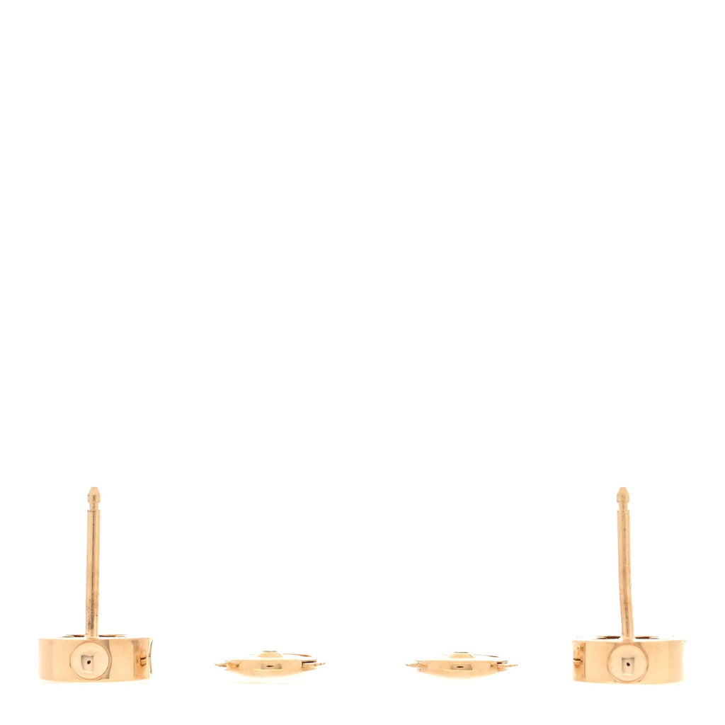 Louis Vuitton 18K Yellow Gold Empreinte Ear Studs Earrings