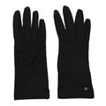 Gucci Viscose Interlocking G Cady Gloves 7.5 Black