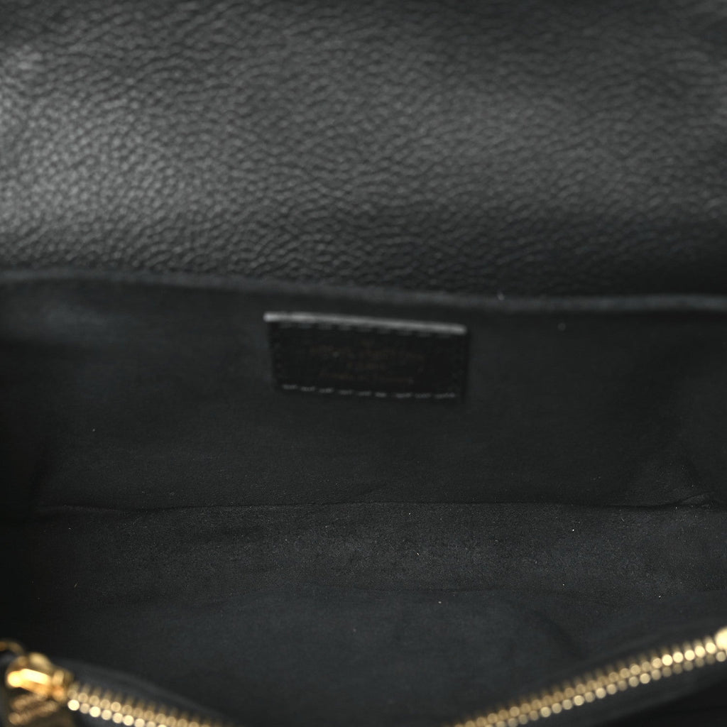 Louis Vuitton Empreinte Monogram Giant Pochette Metis East West Black Beige