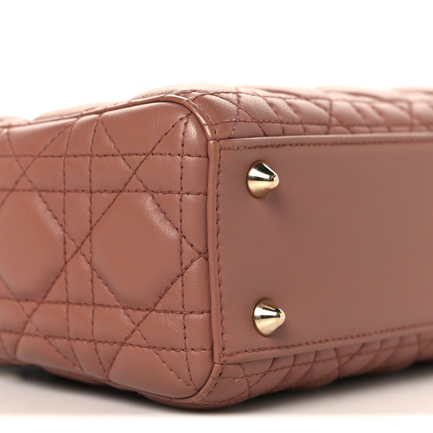 Christian Dior Lambskin Cannage Small My ABCDior Lady Dior Fard