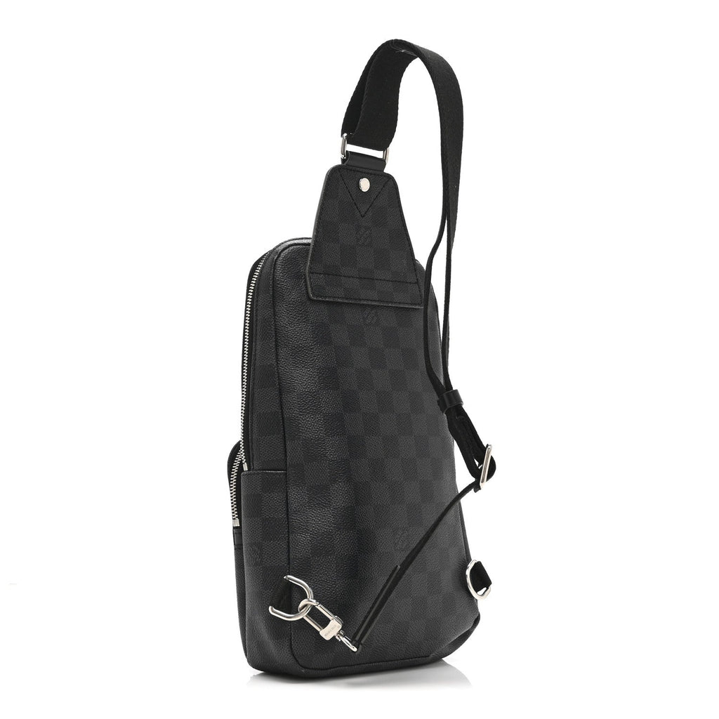 Louis Vuitton Damier Graphite Logo Avenue Sling Backpack