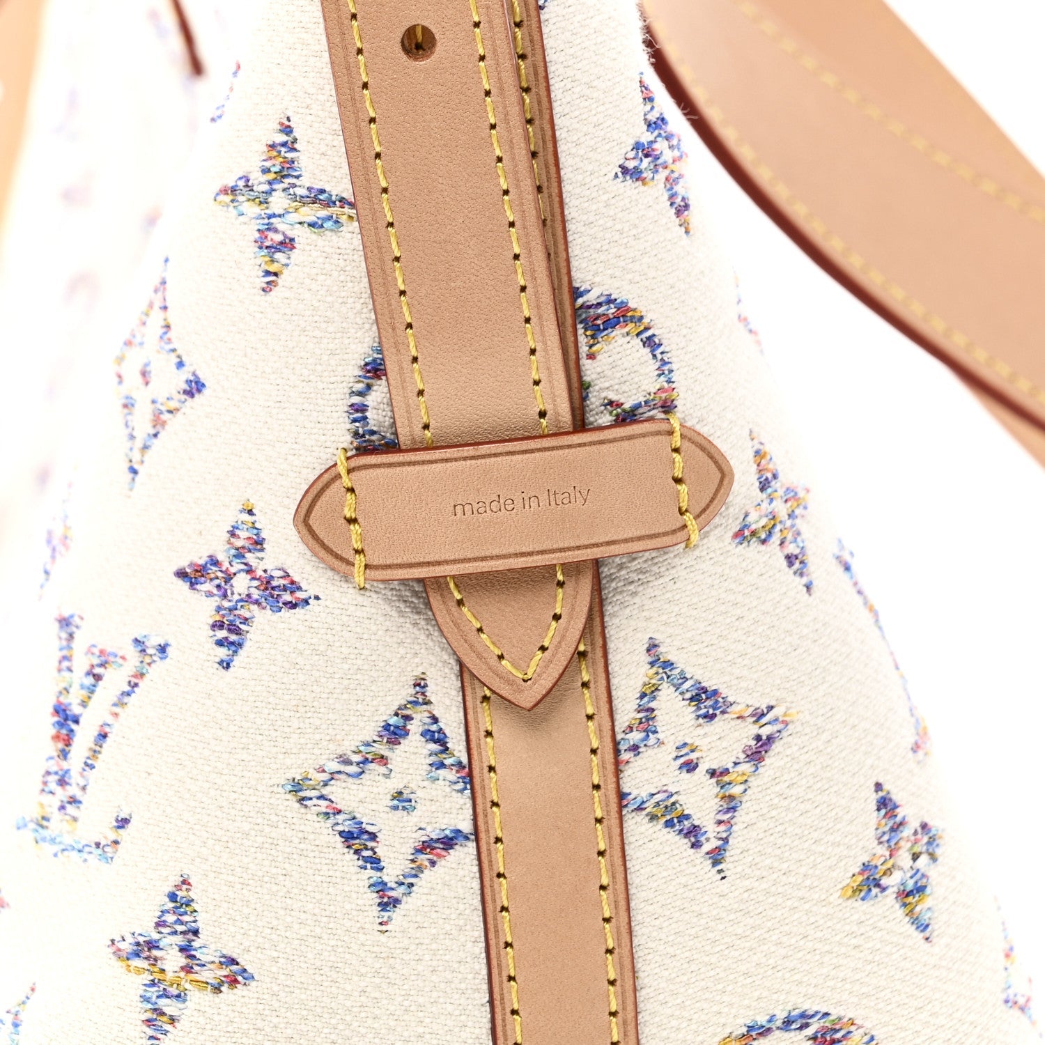 Louis Vuitton Monogram Jacquard CarryAll PM Multicolor Beige