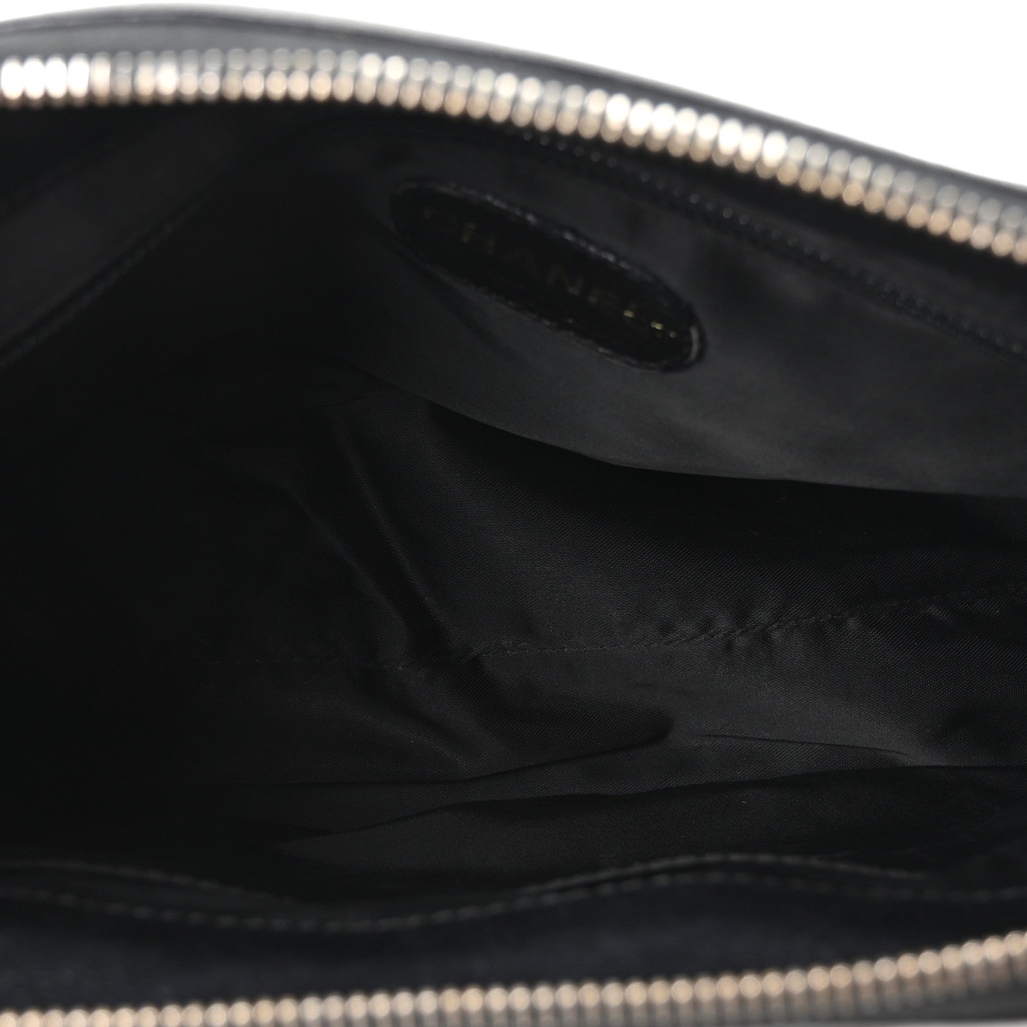 Chanel Caviar Flap Shoulder Bag Black