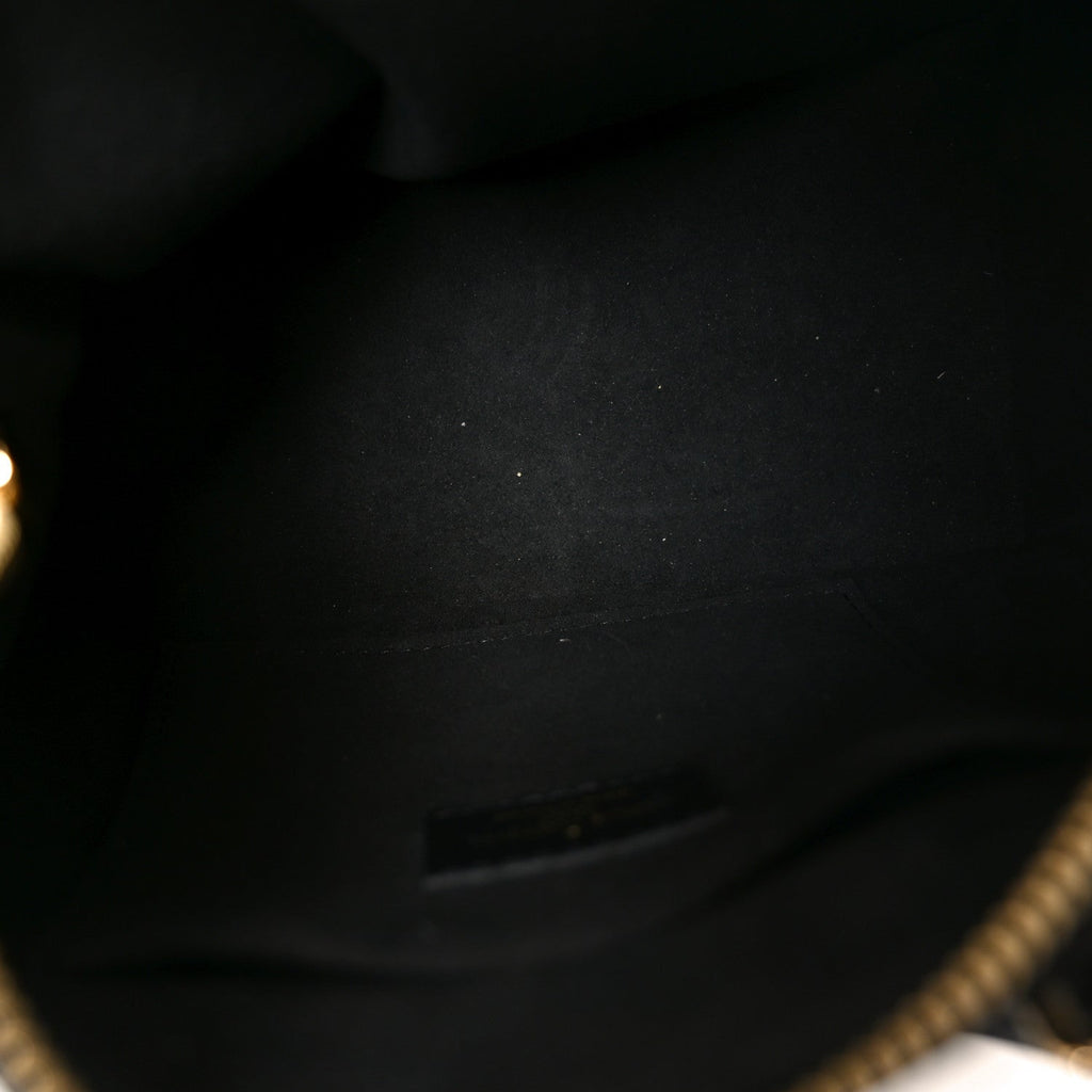 Louis Vuitton Empreinte Monogram Giant Speedy Bandouliere 20 Black