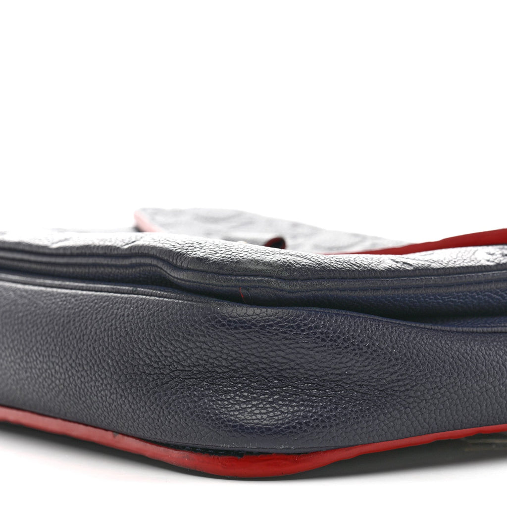 Louis Vuitton Empreinte Pochette Metis Marine Rouge