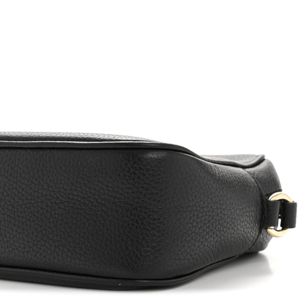 Gucci Pebbled Calfskin Small Soho Disco Bag Black