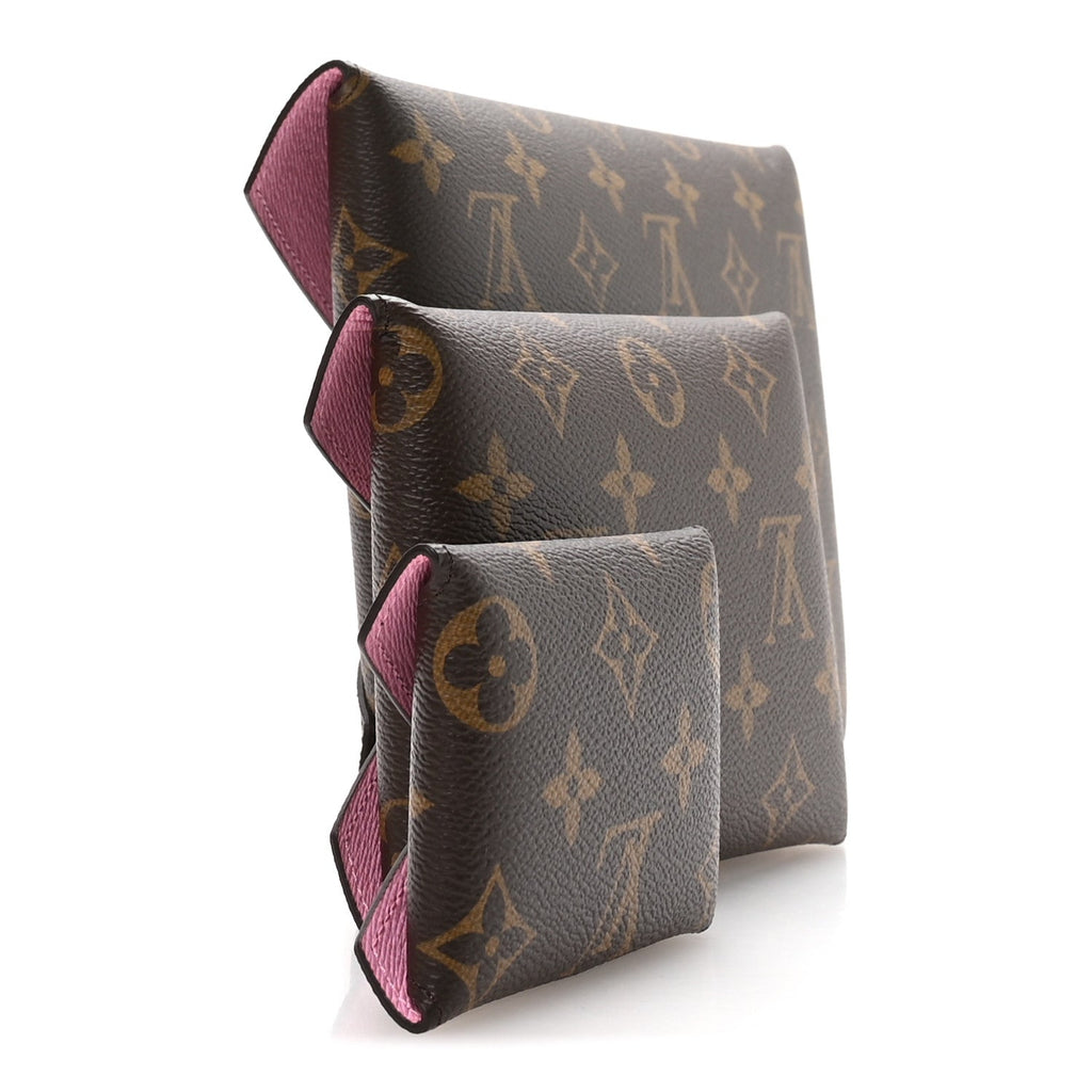 Louis Vuitton Monogram 2023 Christmas Animation Kirigami Pochette Set