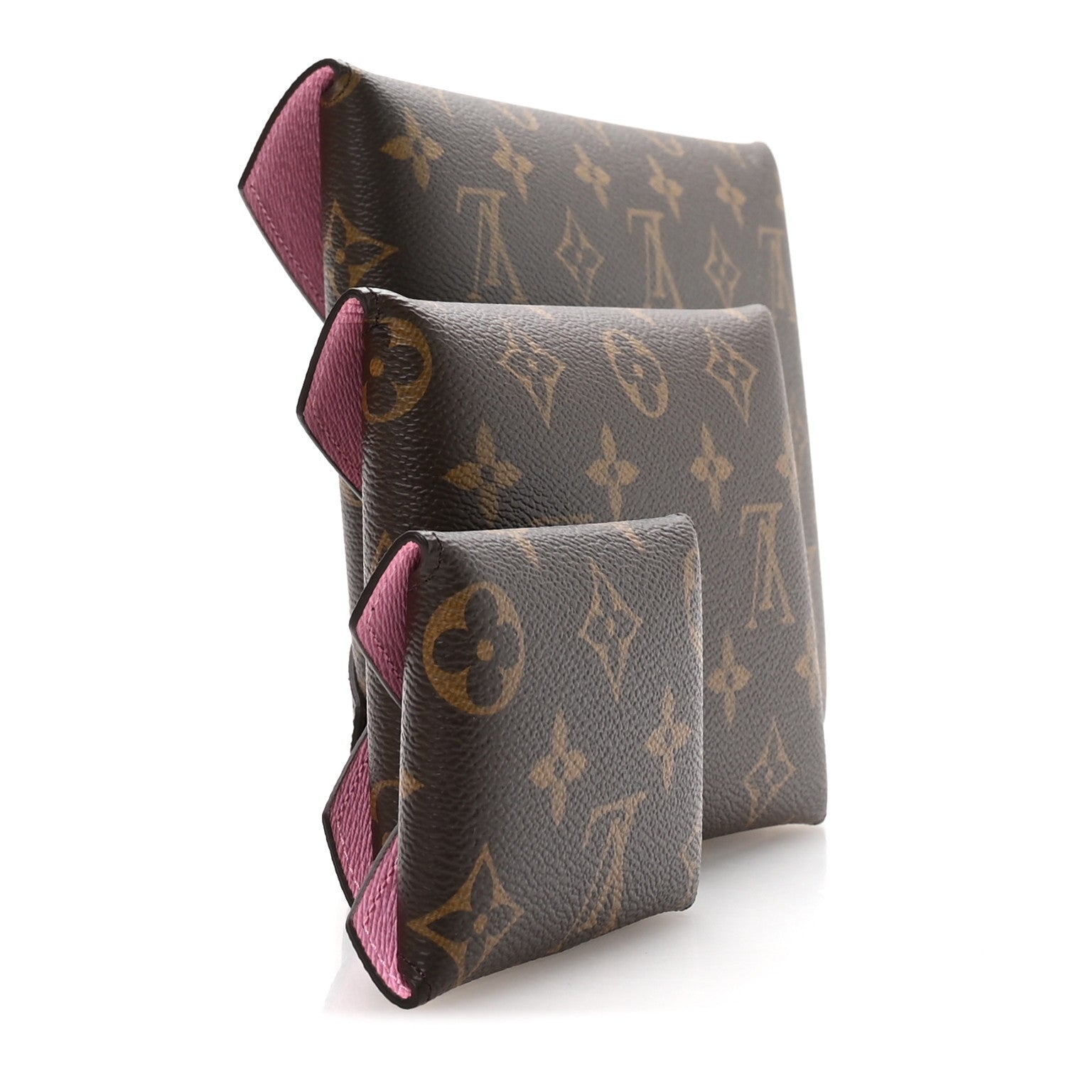 Louis Vuitton Monogram 2023 Christmas Animation Kirigami Pochette Set