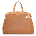 Louis Vuitton Vernis Brea MM Rose Velours