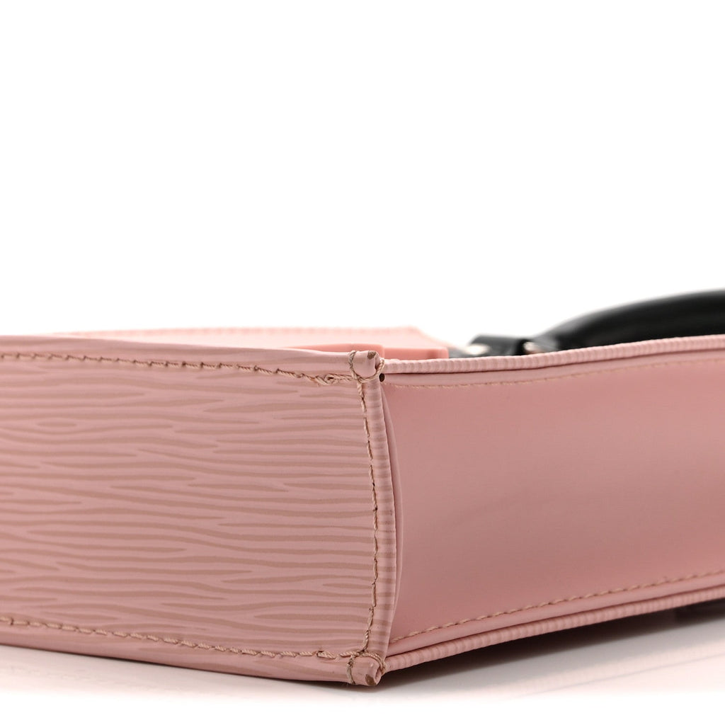 Louis Vuitton Epi Petit Sac Plat Rose Ballerine