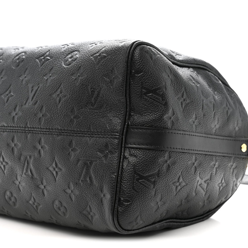 Louis Vuitton Empreinte Monogram Speedy Soft 30 Black