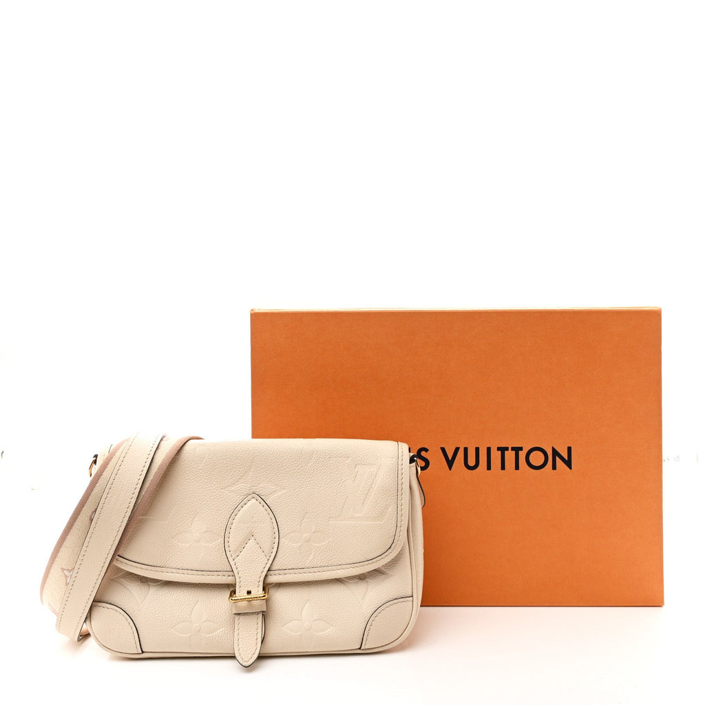 Louis Vuitton Empreinte Monogram Giant Diane Cream