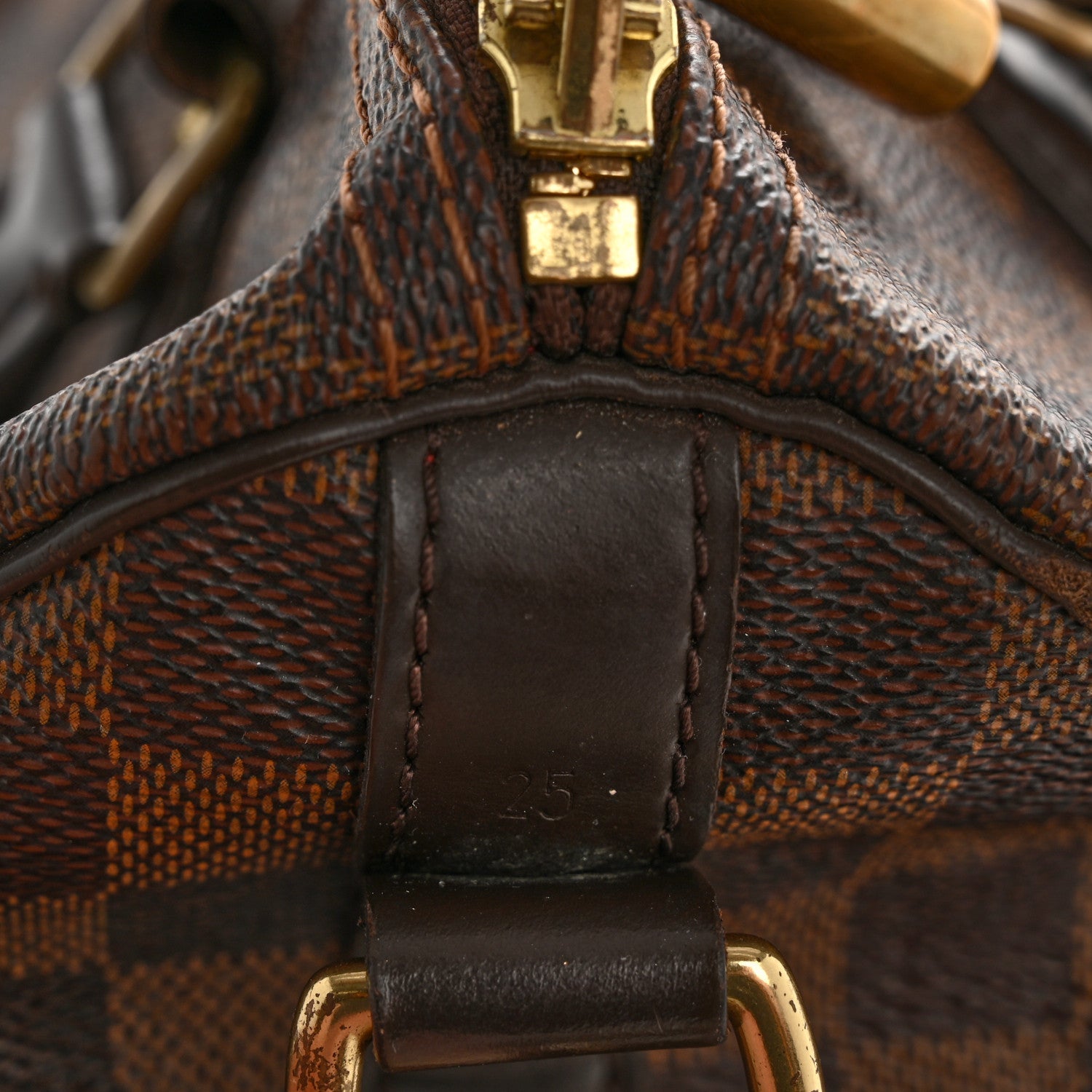 Louis Vuitton Damier Ebene Speedy Bandouliere 25