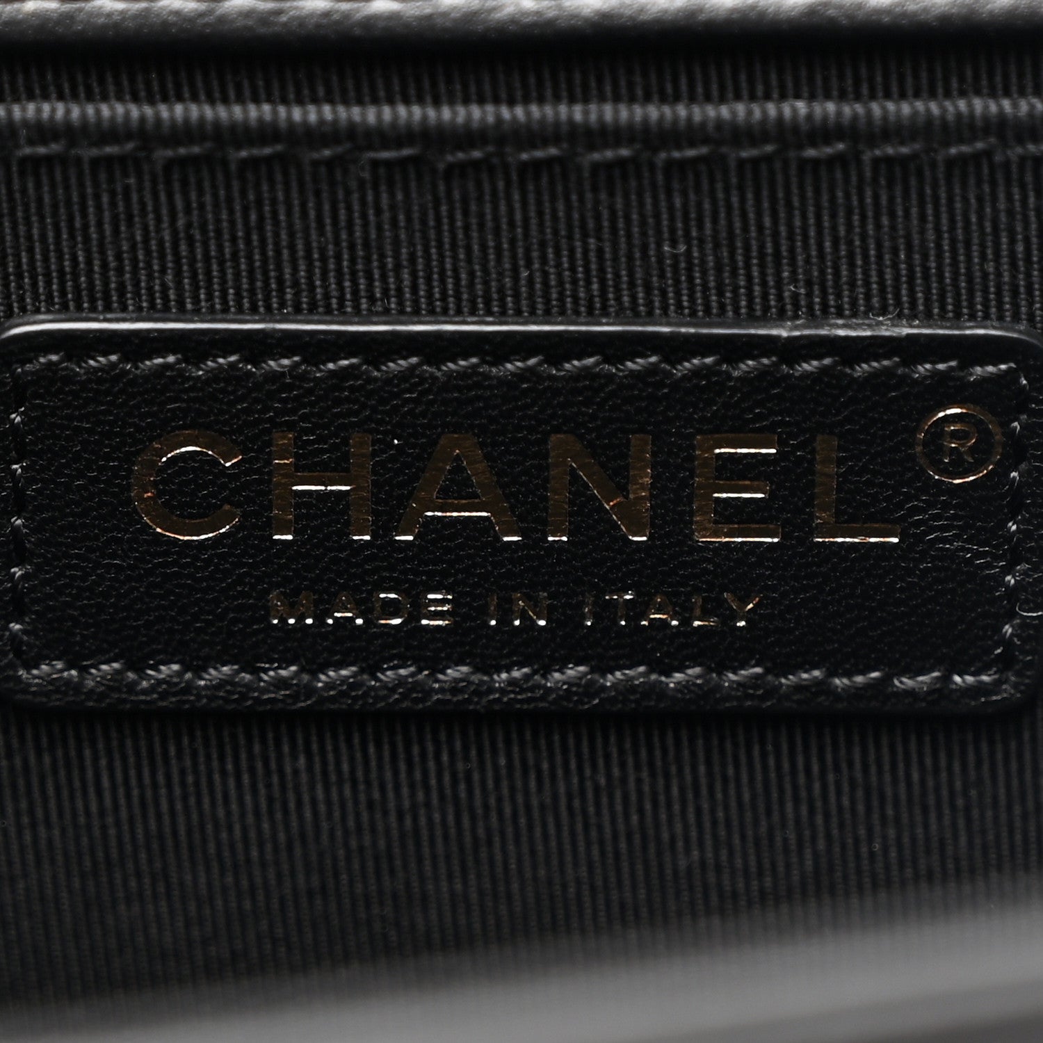 Chanel Lambskin Quilted Medium Boy Flap Black