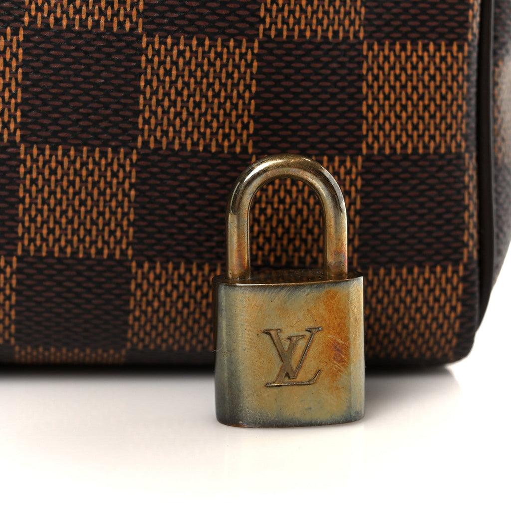 Louis Vuitton Damier Ebene Speedy Bandouliere 25