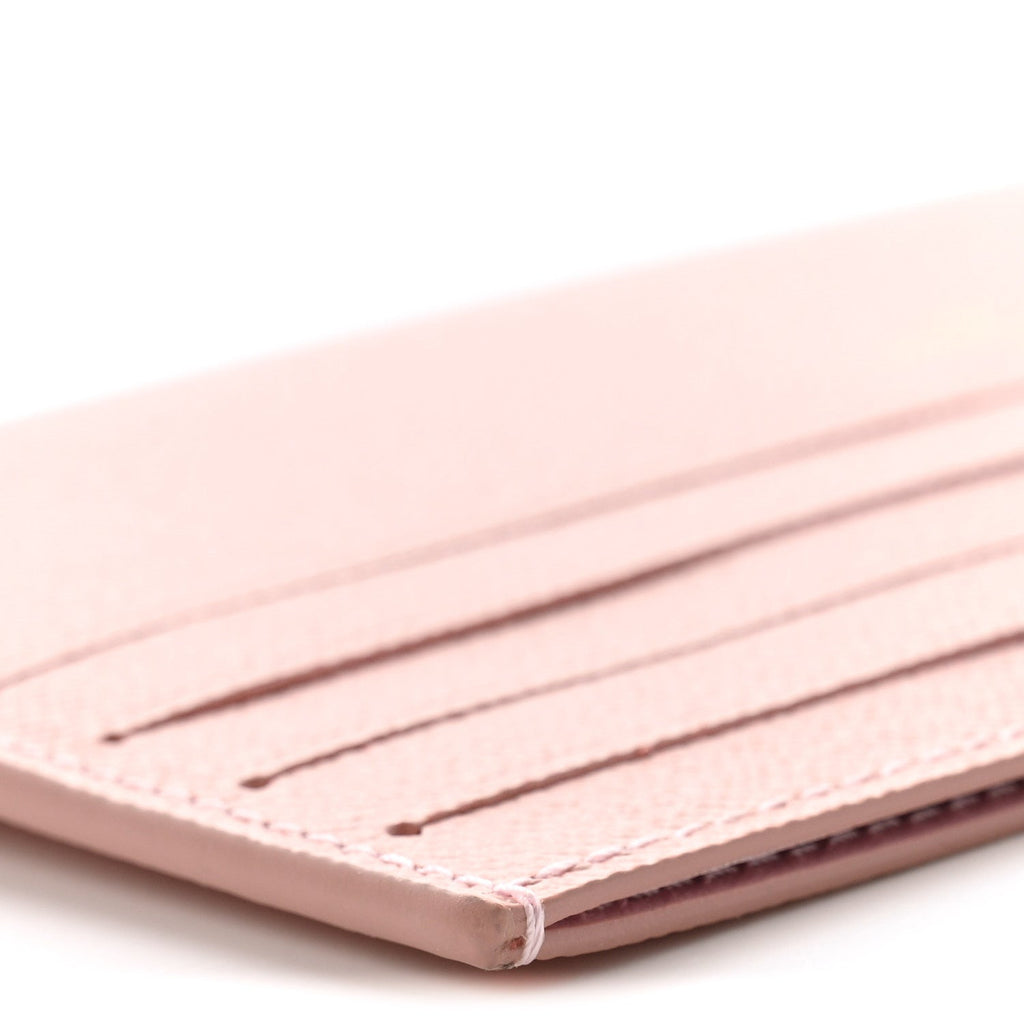 Louis Vuitton Calfskin Felicie Card Holder Insert Rose Ballerine