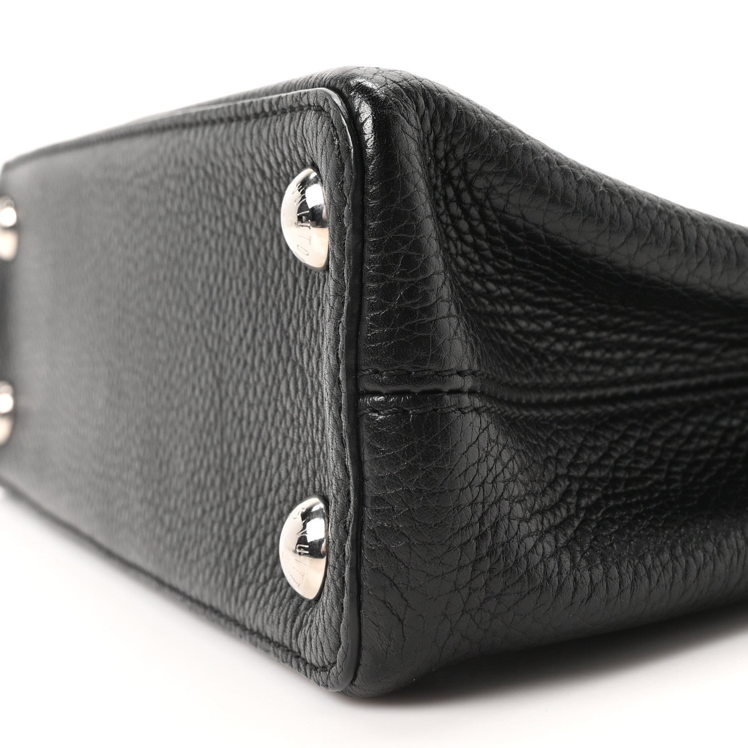Louis Vuitton Taurillon Capucines BB Black General Blue Pink