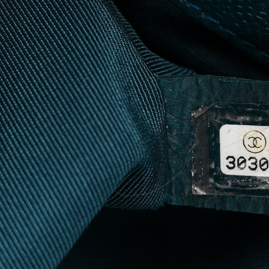 Chanel Caviar Quilted Small Boy Flap Dark Blue