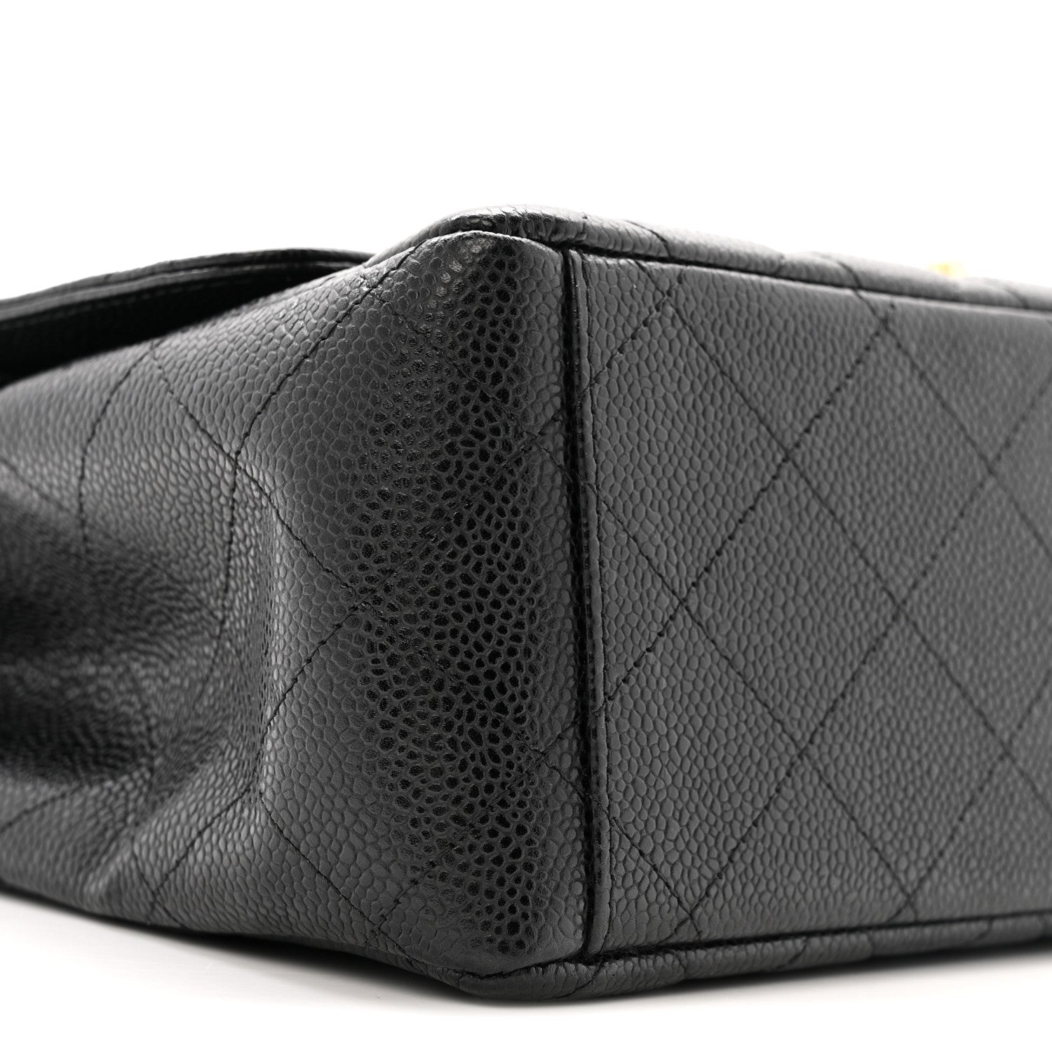 Chanel Caviar Quilted Maxi Double Flap Black