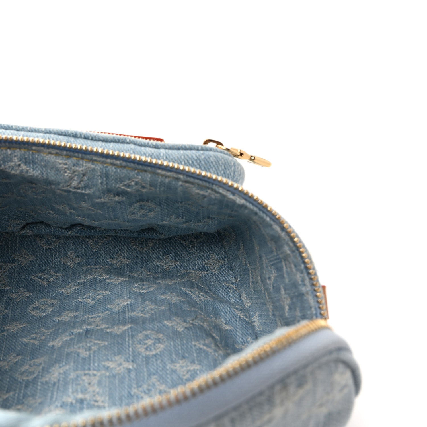 Louis Vuitton Monogram Denim Mini Bumbag Sky Blue