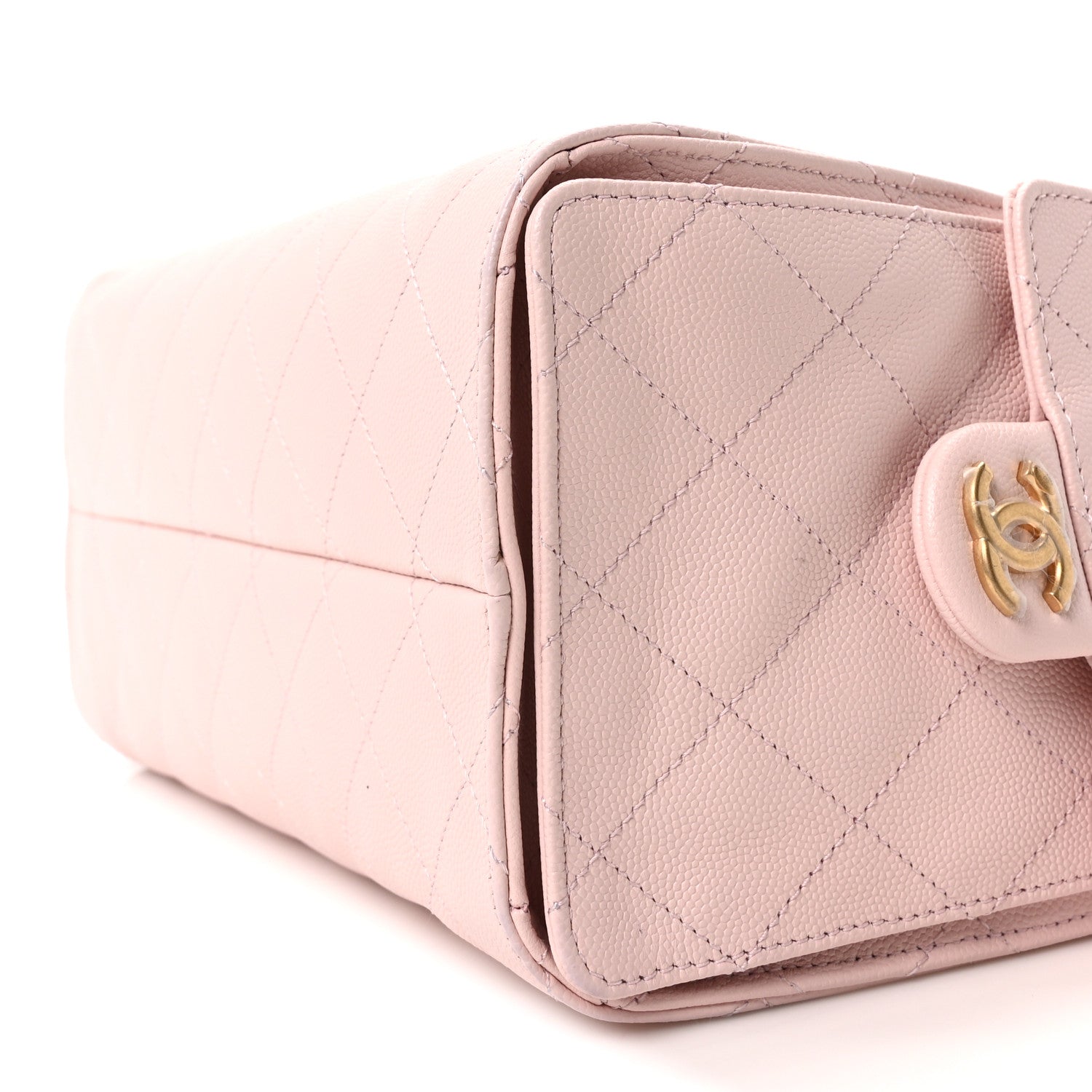 Chanel Caviar Quilted Small Chanel 25 Handbag Light Pink