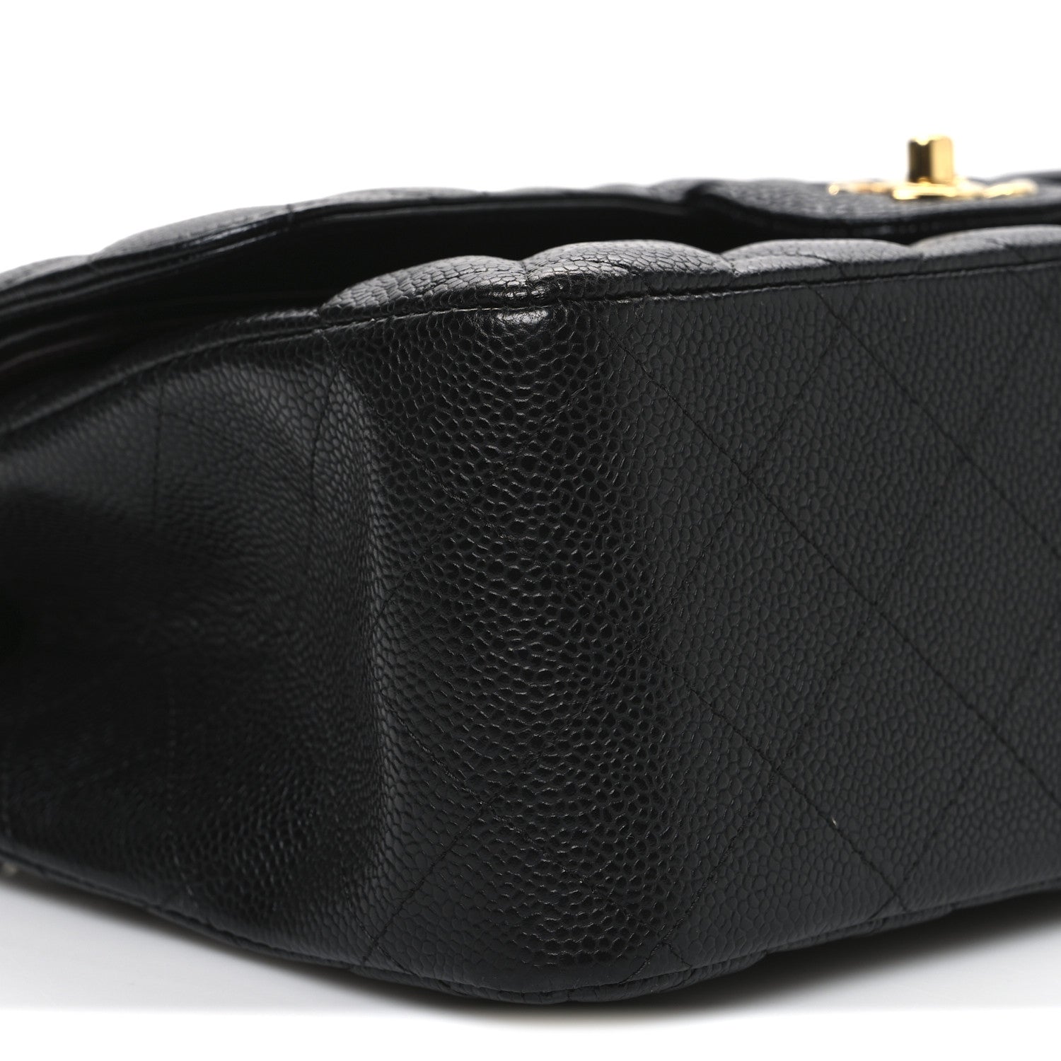 Chanel Caviar Quilted Jumbo Double Flap Black