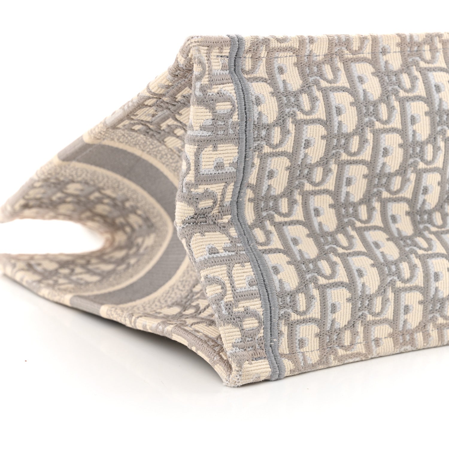 Christian Dior Oblique Medium Book Tote Grey