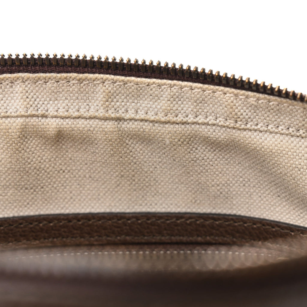 Gucci GG Supreme Monogram Web Small Ophidia Messenger Bag Brown