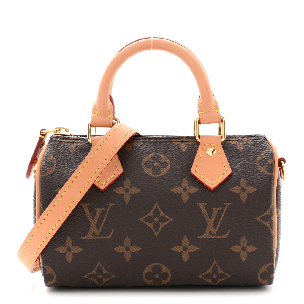 Louis Vuitton Monogram Nano Speedy Bandouliere