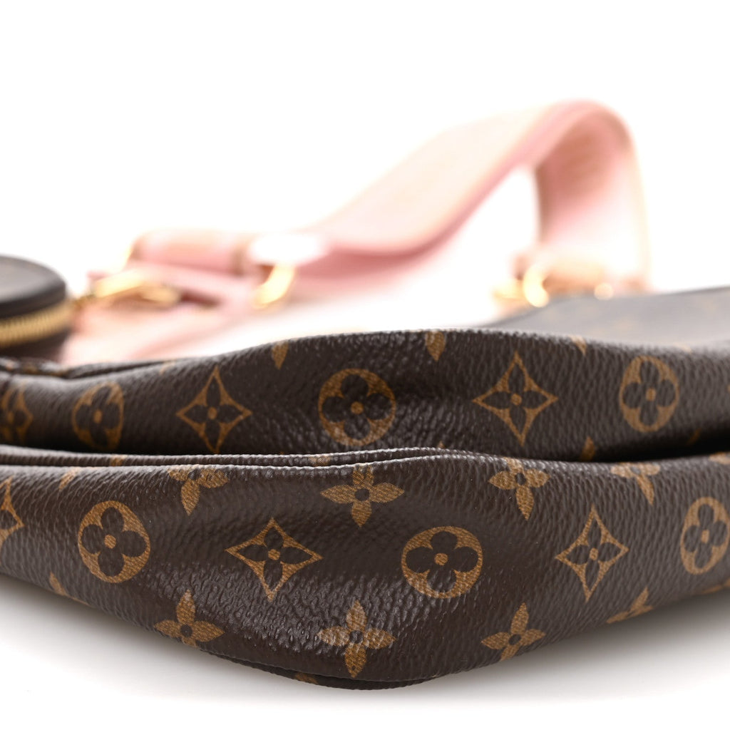 Louis Vuitton Monogram Multi Pochette Accessories Rose Clair