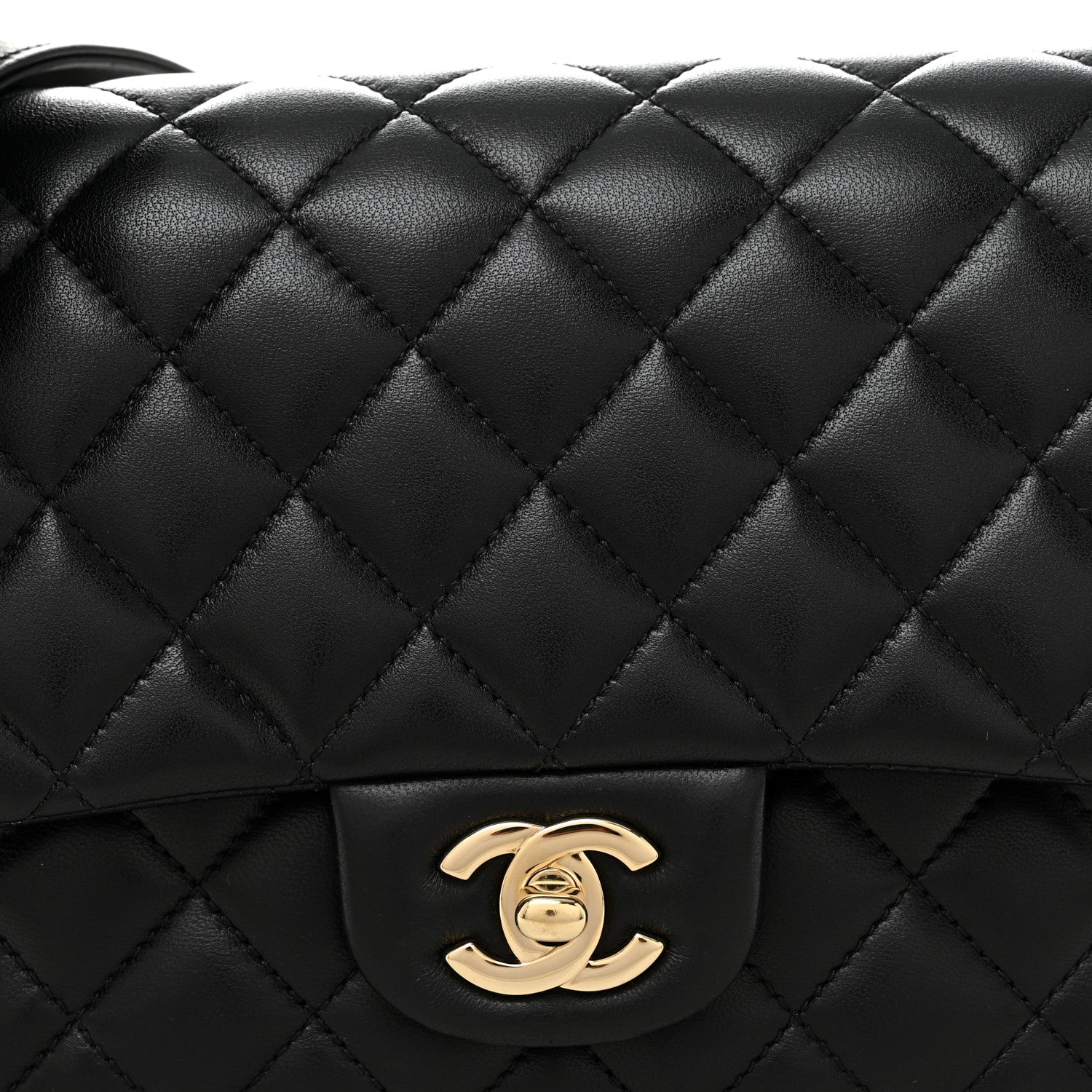 Chanel Calfskin Quilted Bolero De Chanel Flap Bag Black