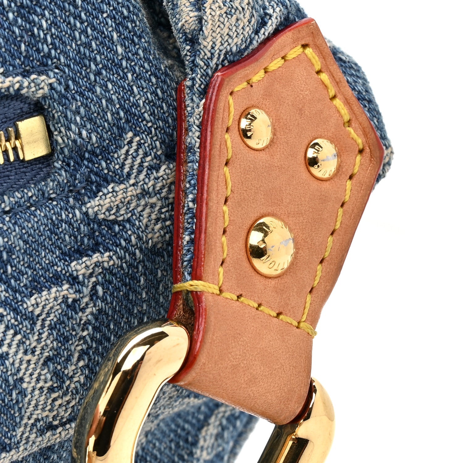 Louis Vuitton Monogram Denim High Rise Bumbag Blue