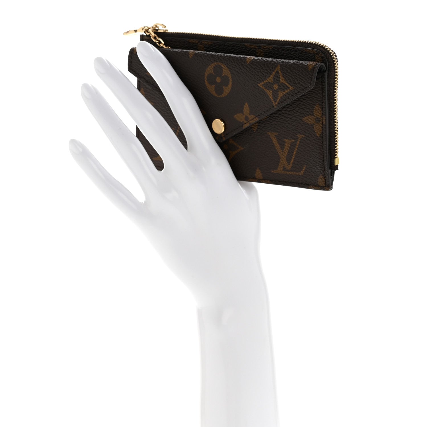 Louis Vuitton Monogram Recto Verso Card Holder Black
