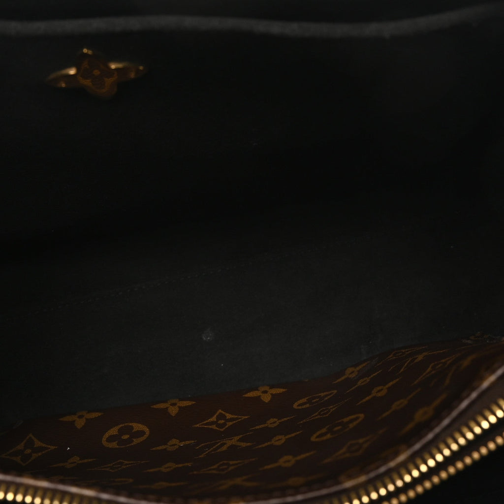Louis Vuitton Monogram Flower Tote Black