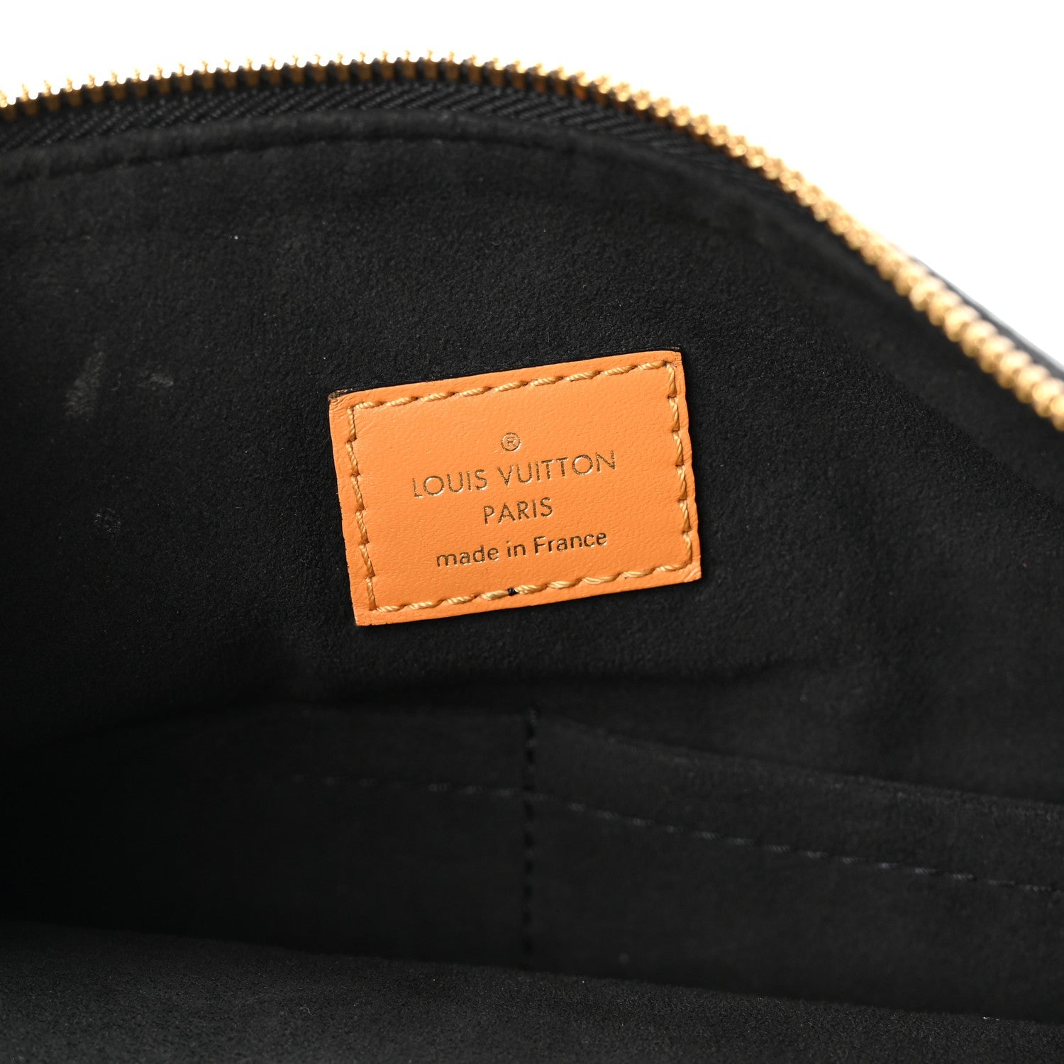 Louis Vuitton Damier Ebene Calfskin Maida Black