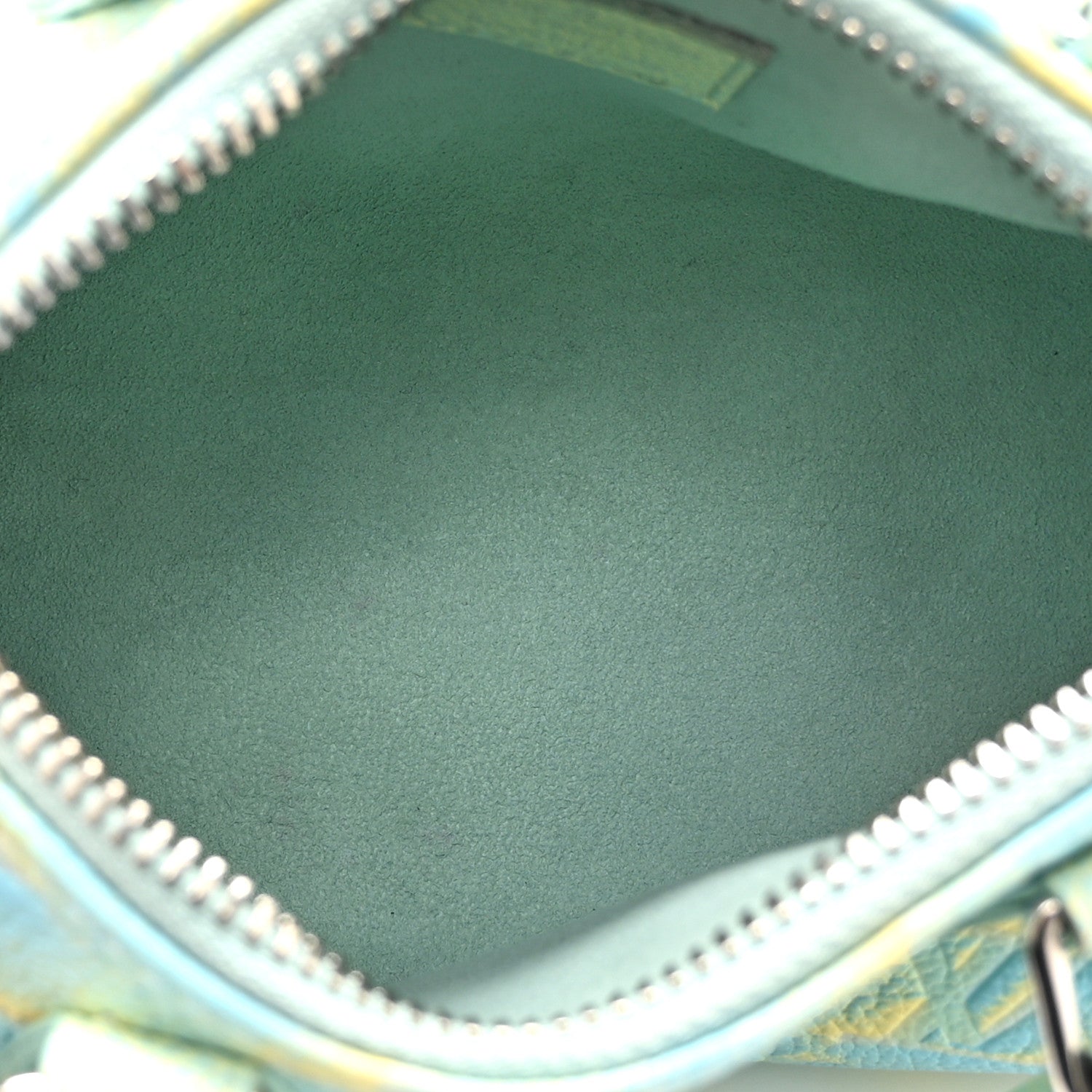 Louis Vuitton Empreinte Monogram Summer Stardust Nano Speedy Water Green