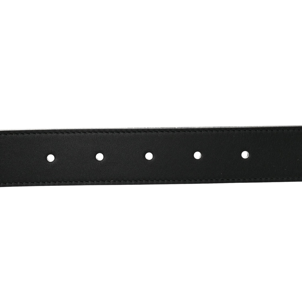Gucci Calfskin Double G 30mm Belt 75 30 Black
