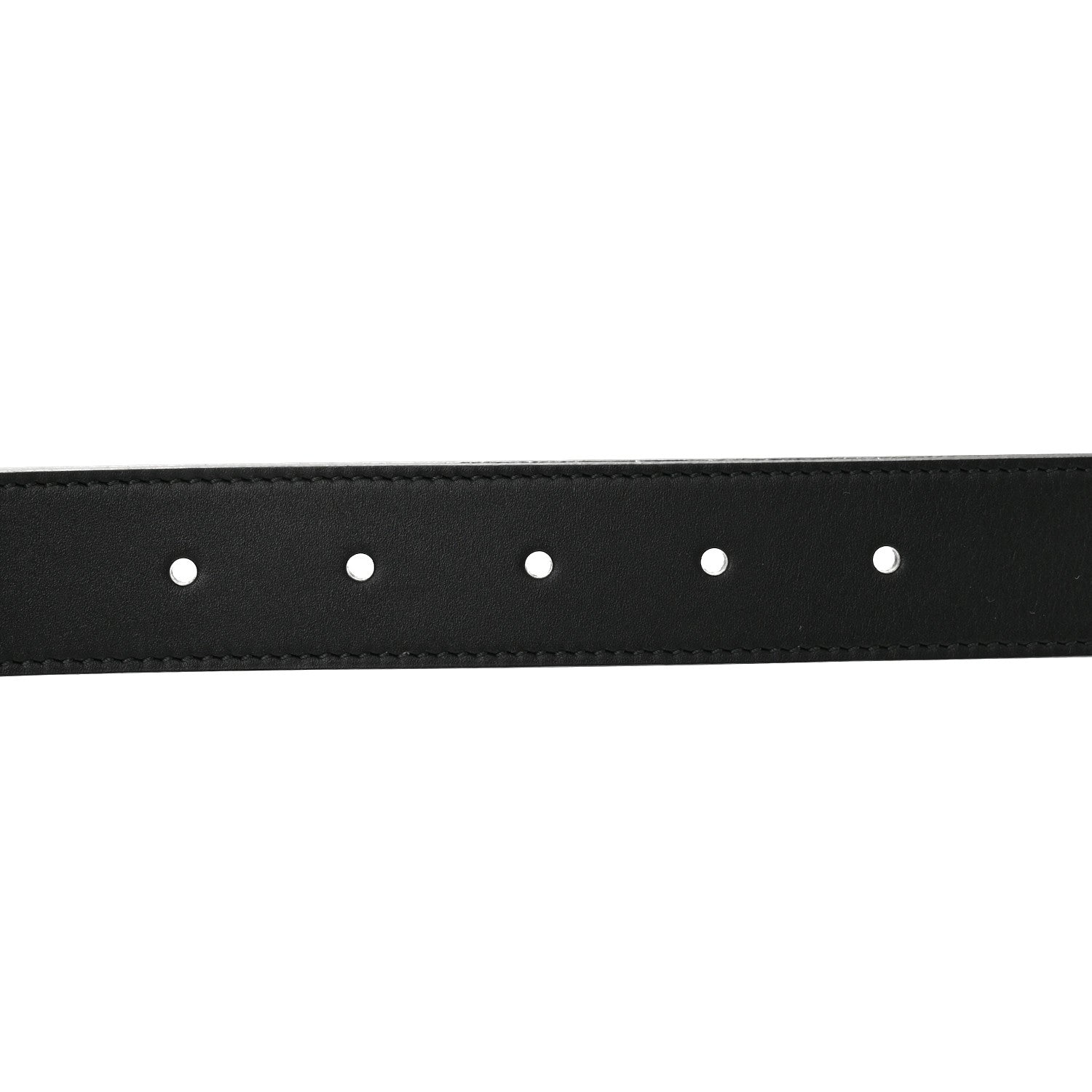 Gucci Calfskin Double G 30mm Belt 75 30 Black