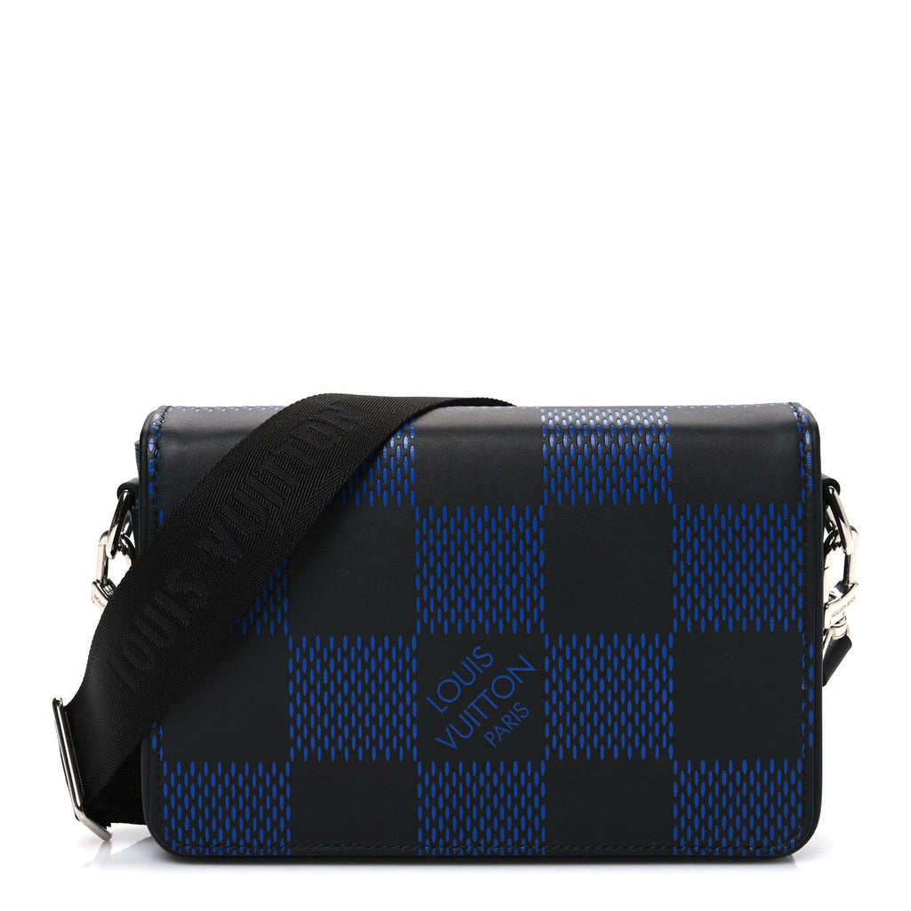 Louis Vuitton Damier Graphite 3D Studio Messenger Navy