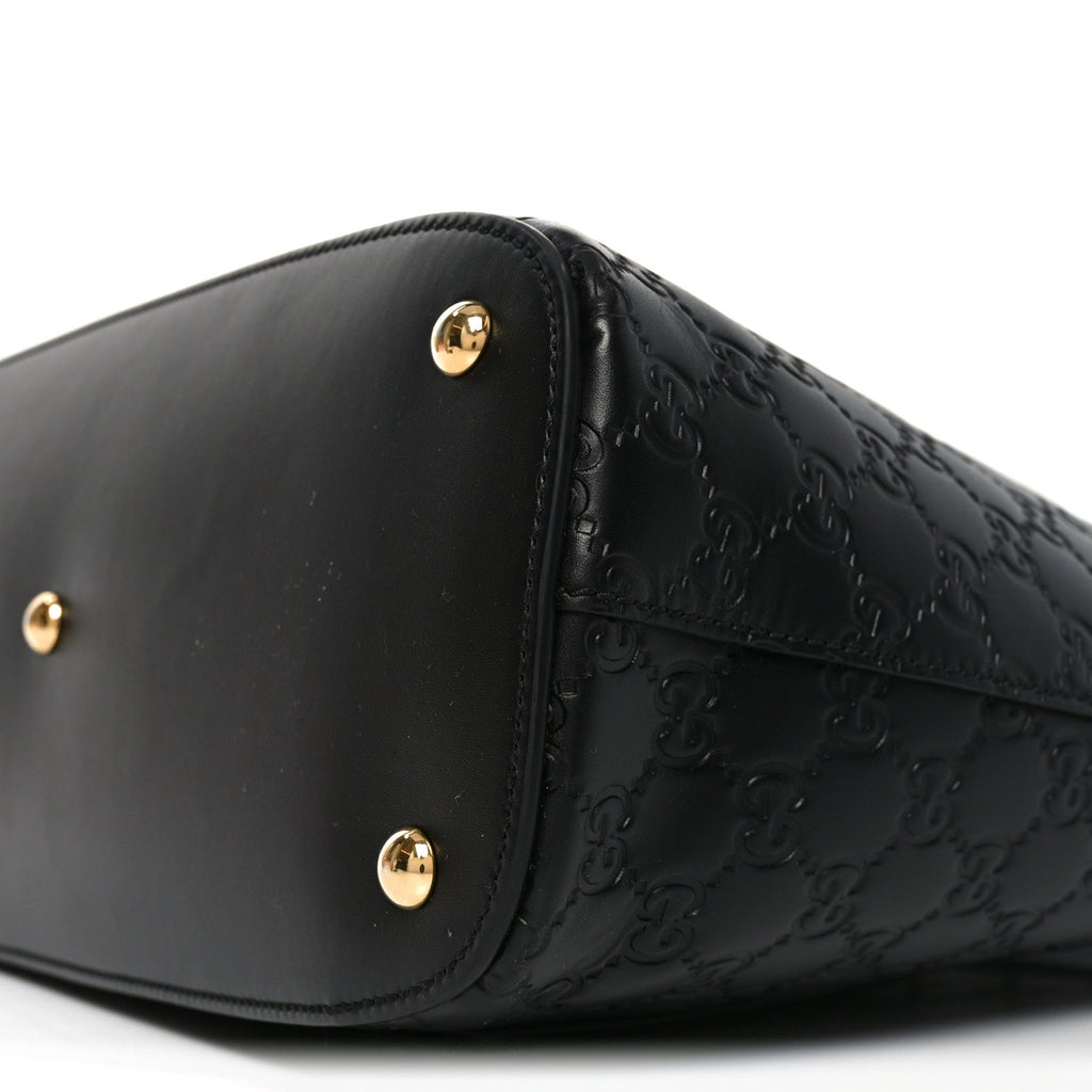 Gucci Guccissima Linea A Hobo Black