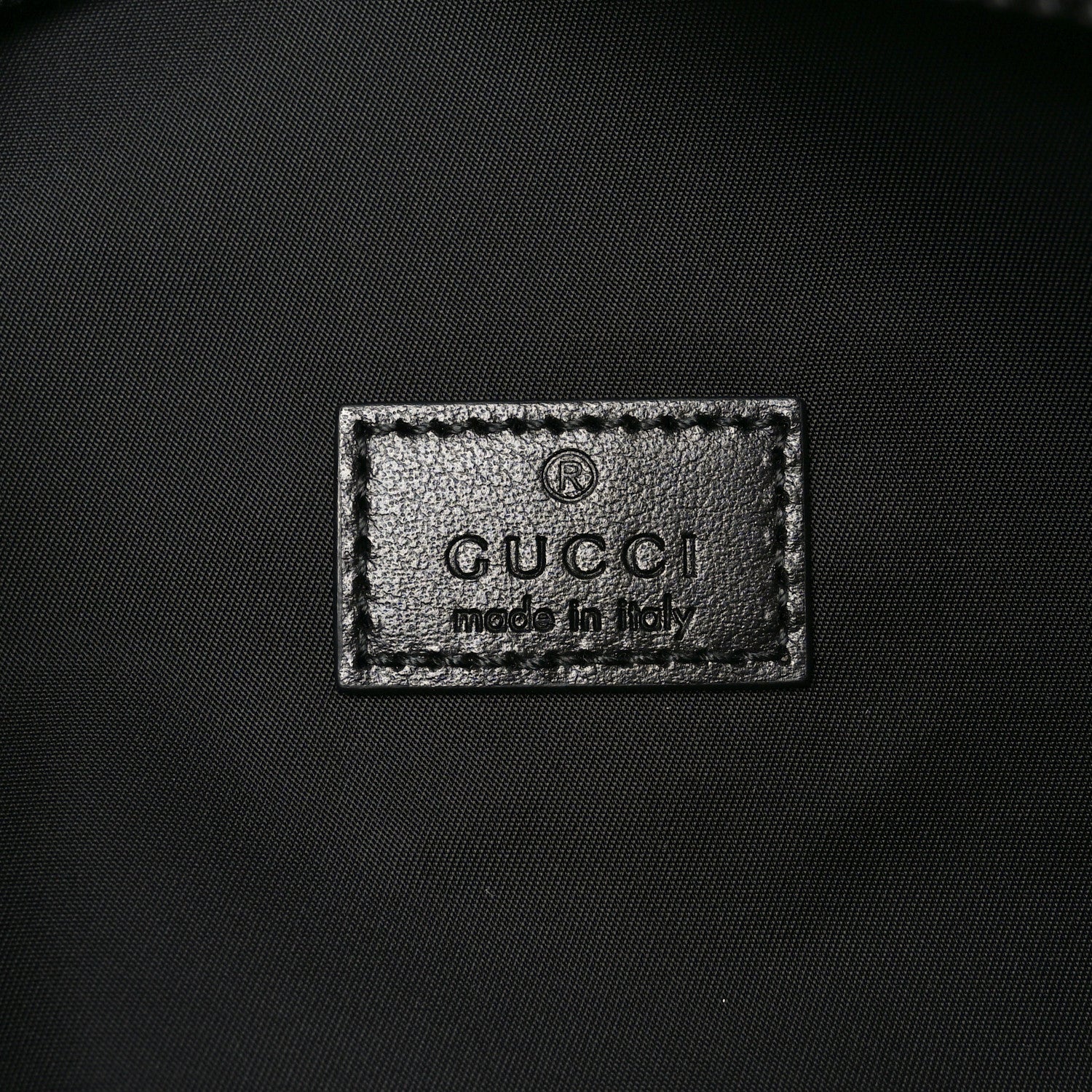 Gucci GG Monogram Belt Bag Black
