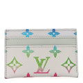 Louis Vuitton Monogram Card Holder Gradient Grey