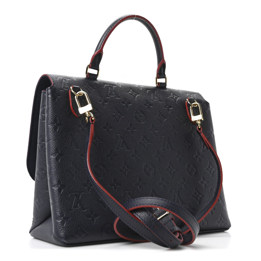 Louis Vuitton Empreinte Marignan Marine Rouge