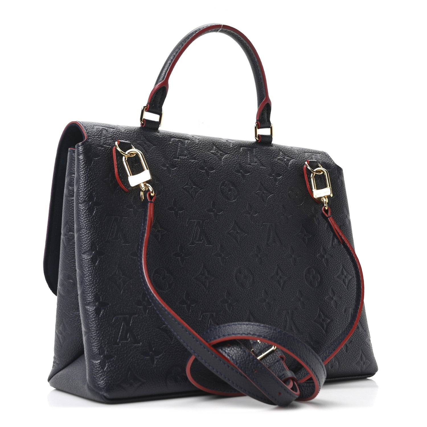 Louis Vuitton Empreinte Marignan Marine Rouge