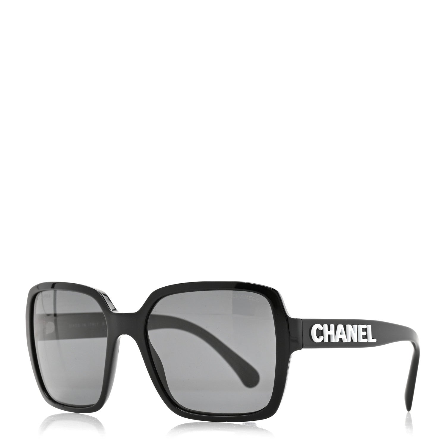 Acetate Square Sunglasses 5408 Black